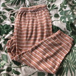 3/$5 Striped Madewell Pajama Joggers